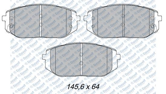 BESER 4411 Fren Balatasi On Wva 26493-26494-26495 Hyundai Ioniq 5 21> Tucson (Nx4e-Nx4a) 20> Kia Ev6 21>